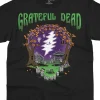 Online Grateful Graveyard Black T-Shirt T-Shirt | Halloween