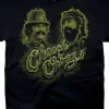 Hot Green Smoke Black T-Shirt T-Shirt | Cheech And Chong