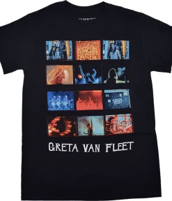 Fashion Greta Van Fleet My Way Soon Cover Black T-Shirt T-Shirt | Greta Van Fleet
