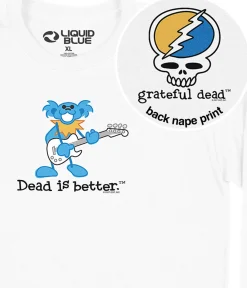 Clearance Guitar Dead Is Better Long Sleeve T-Shirt Long Sleeve | Grateful Dead