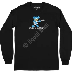 Clearance Guitar Dead Is Better Long Sleeve T-Shirt Long Sleeve | Grateful Dead