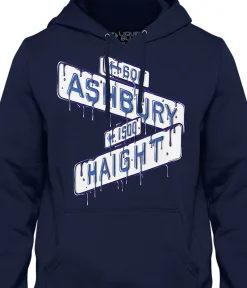 New Haight Ashbury Sign Hoodie Hoodie | Haight Ashbury