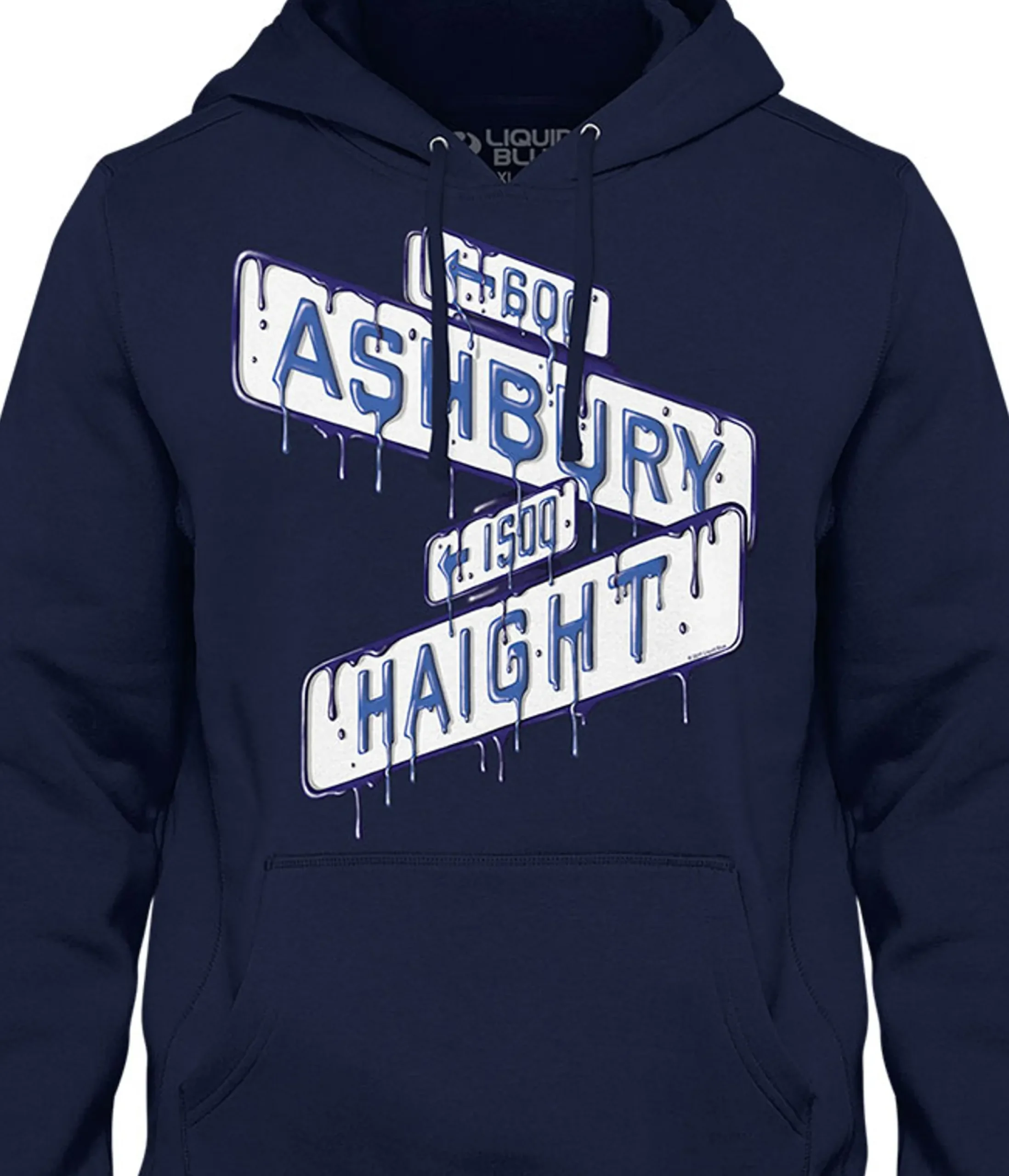 New Haight Ashbury Sign Hoodie Hoodie | Haight Ashbury