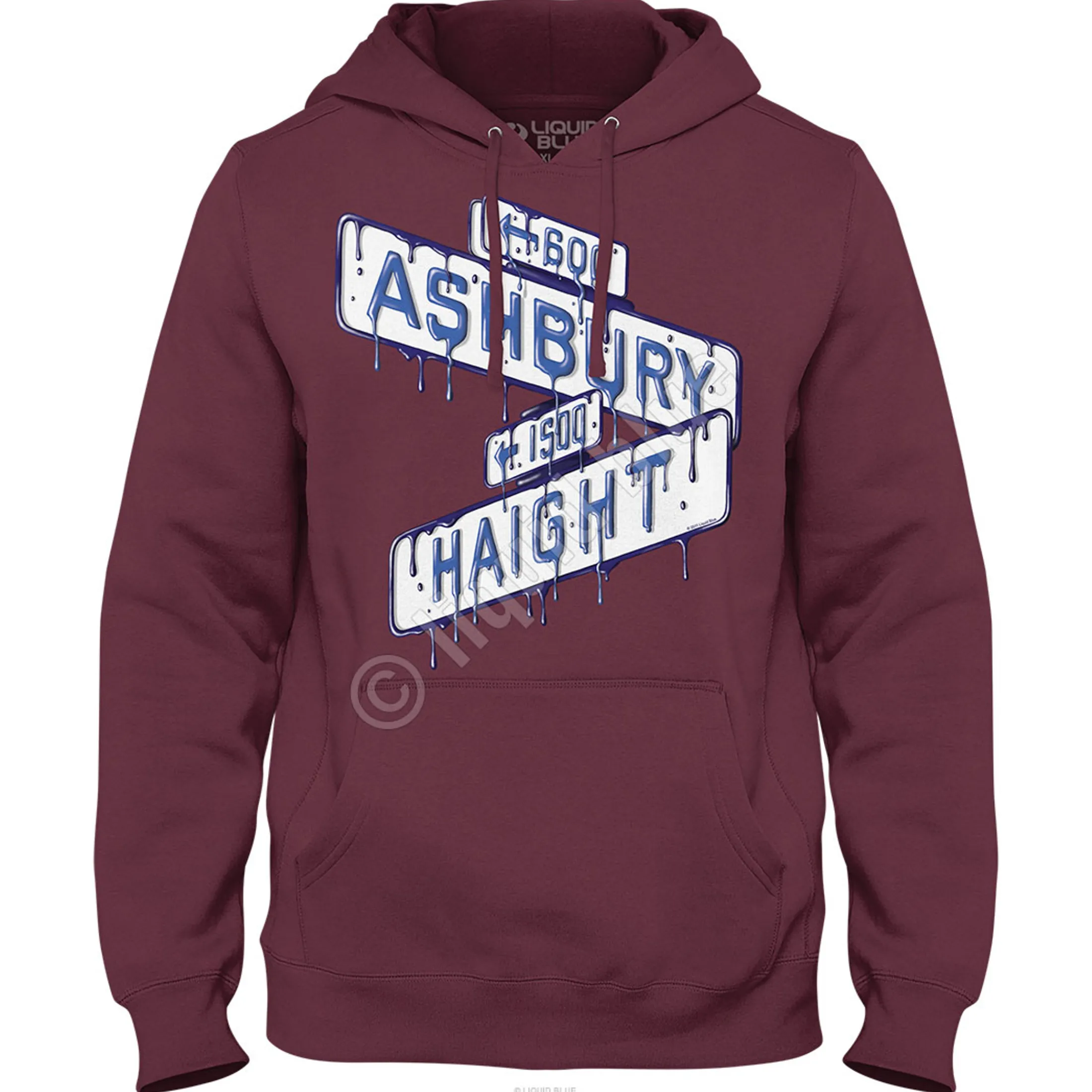 New Haight Ashbury Sign Hoodie Hoodie | Haight Ashbury