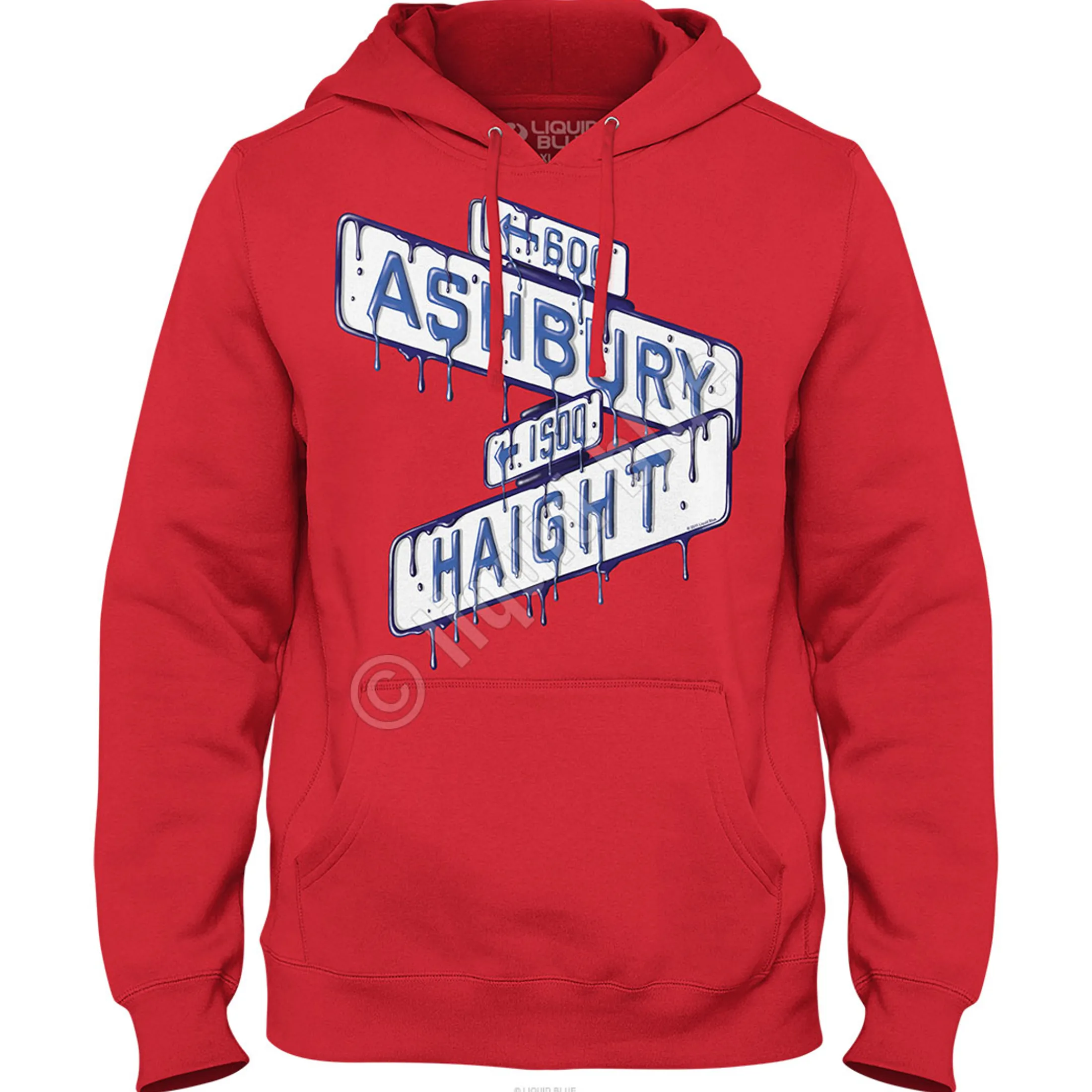 New Haight Ashbury Sign Hoodie Hoodie | Haight Ashbury