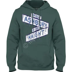 New Haight Ashbury Sign Hoodie Hoodie | Haight Ashbury