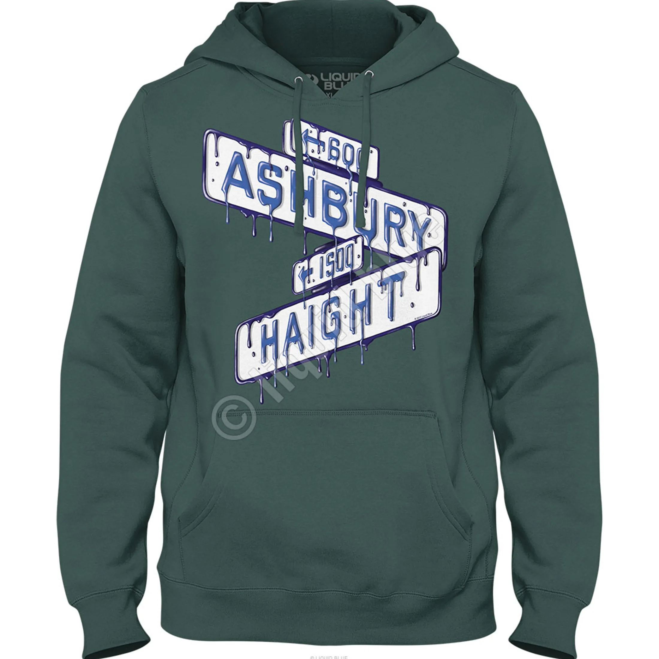 New Haight Ashbury Sign Hoodie Hoodie | Haight Ashbury