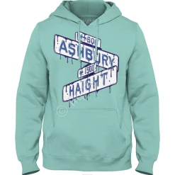 New Haight Ashbury Sign Hoodie Hoodie | Haight Ashbury