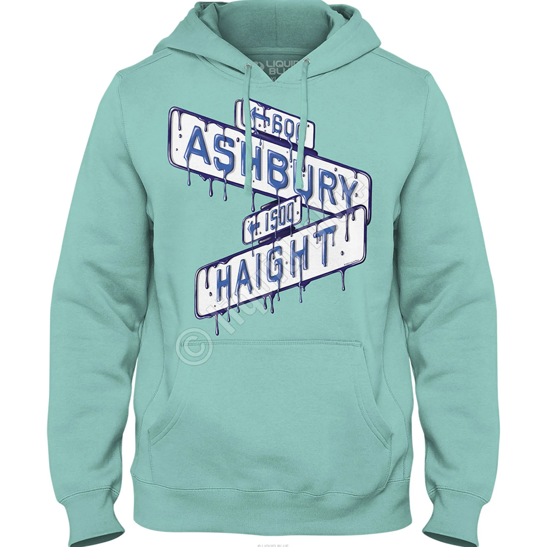 New Haight Ashbury Sign Hoodie Hoodie | Haight Ashbury