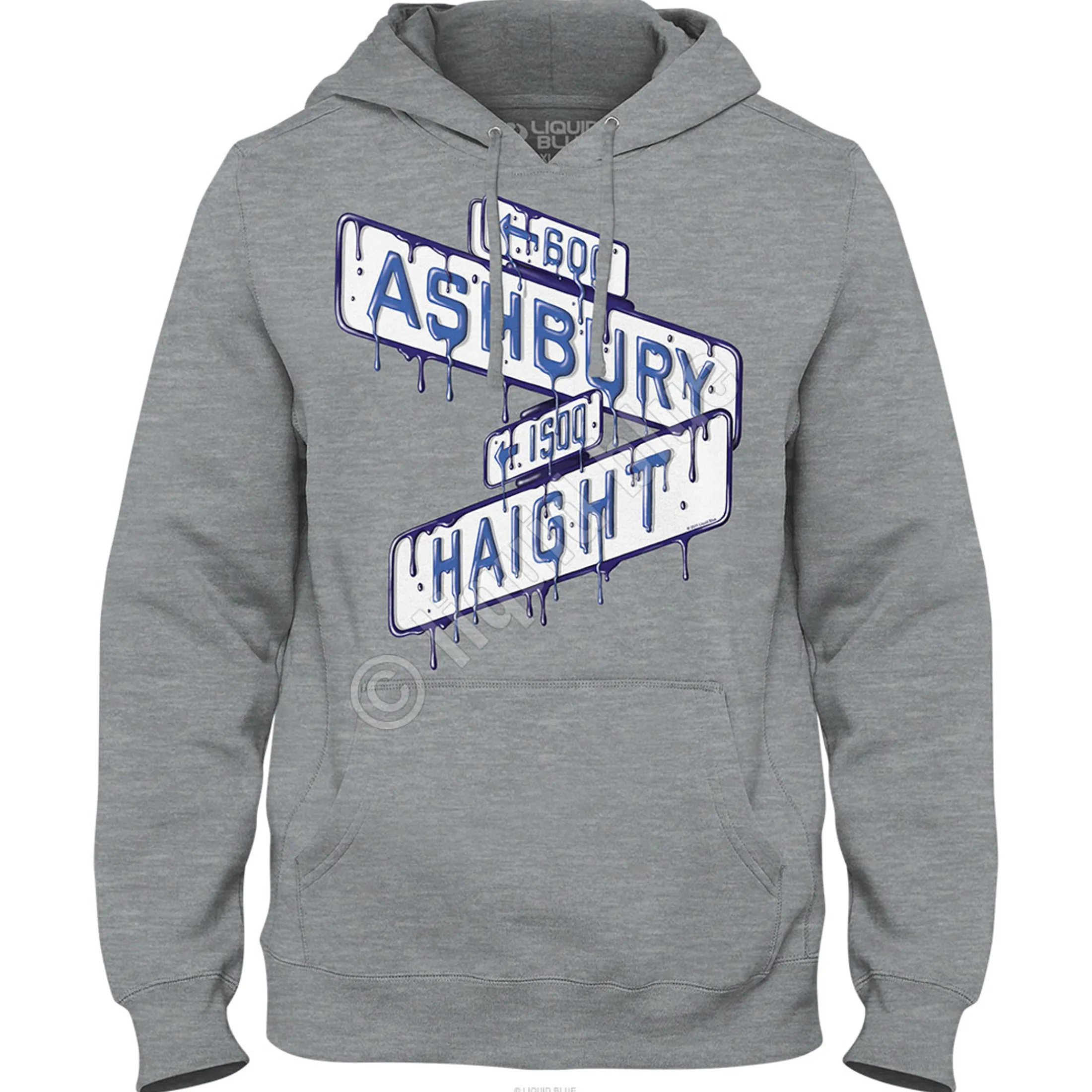 New Haight Ashbury Sign Hoodie Hoodie | Haight Ashbury