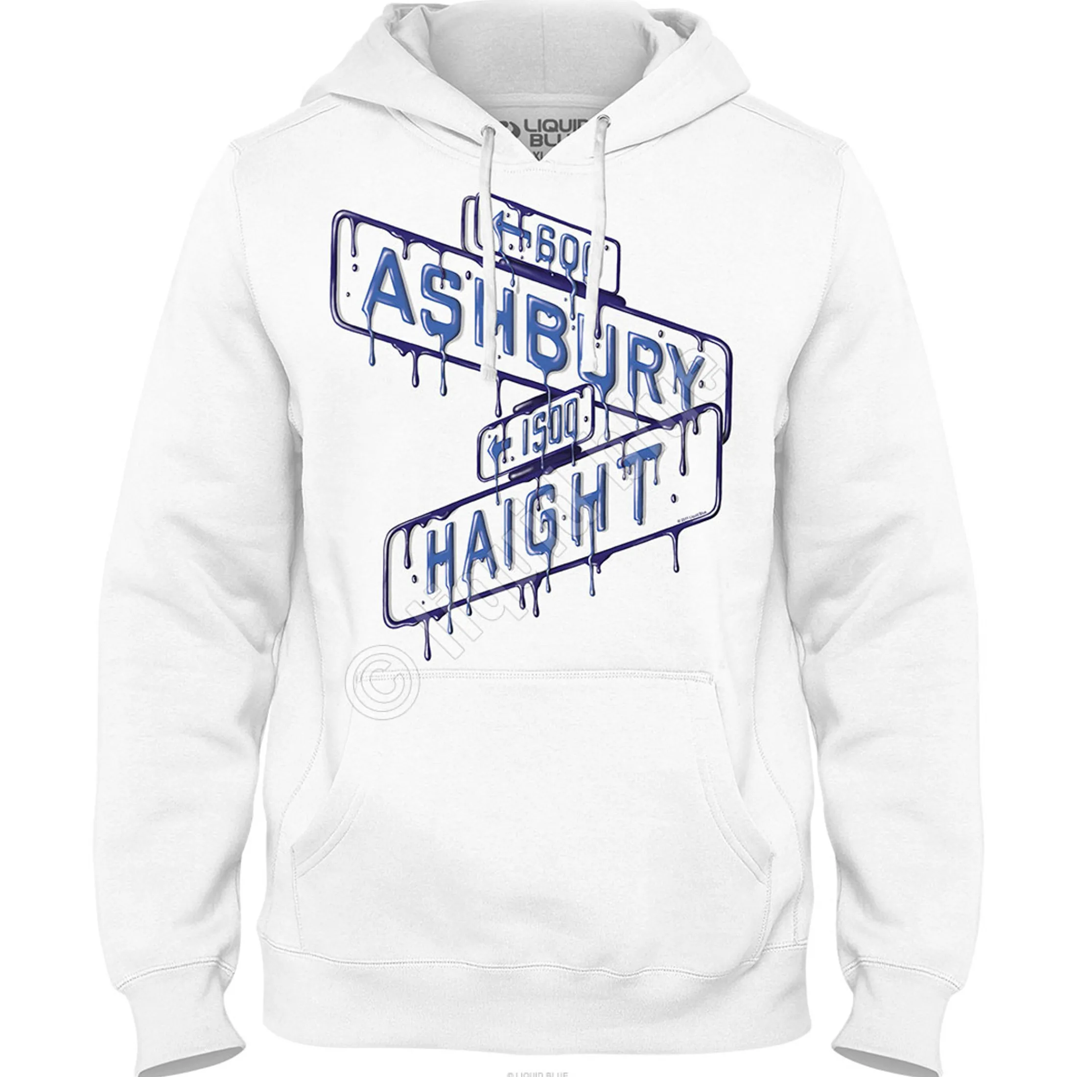 New Haight Ashbury Sign Hoodie Hoodie | Haight Ashbury