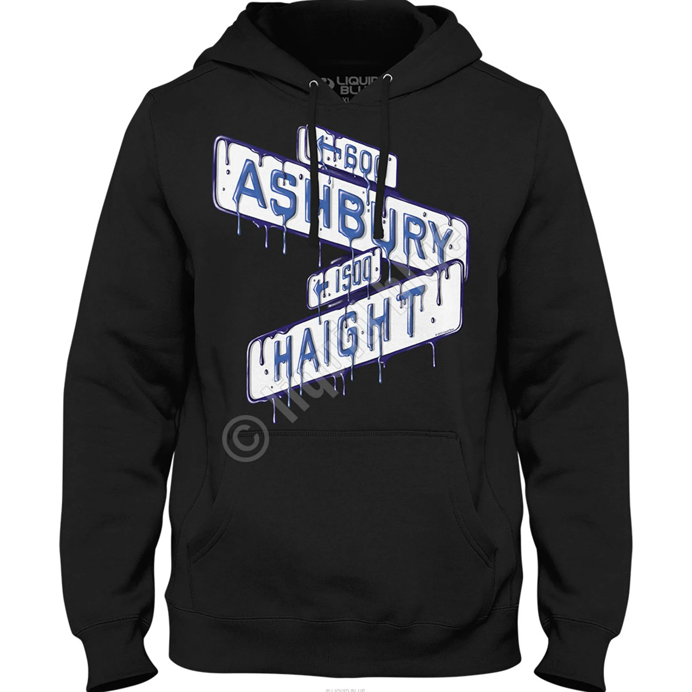 New Haight Ashbury Sign Hoodie Hoodie | Haight Ashbury