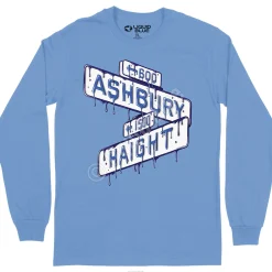 Online Haight Ashbury Sign Long Sleeve T-Shirt Long Sleeve | Haight Ashbury