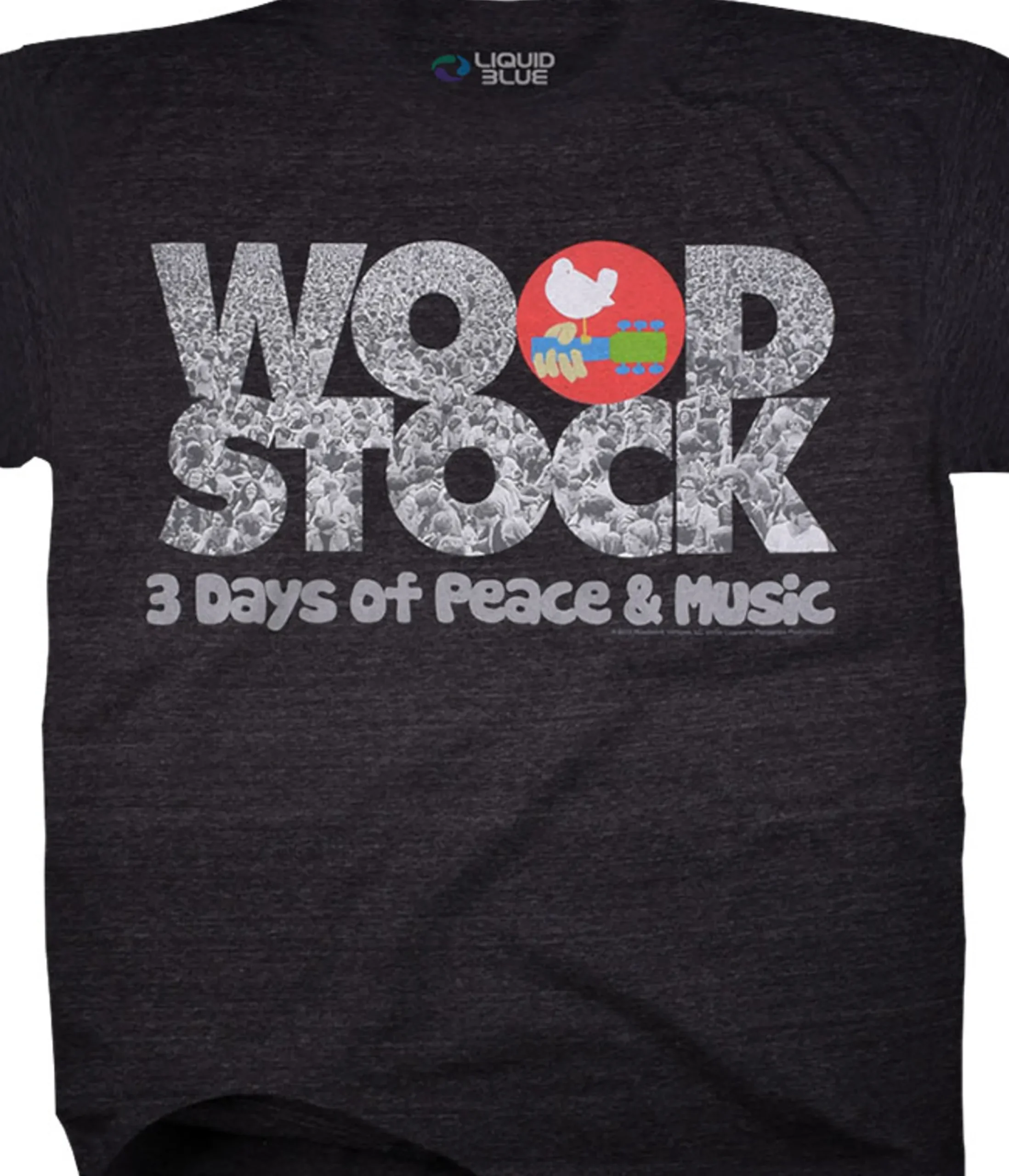 Outlet Half a Million Strong Dark Heather Tri-Blend T-Shirt Tri-Blend T-Shirt | Woodstock