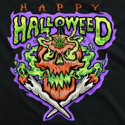 Outlet Halloweed Skull Black Hoodie Hoodie | Halloween