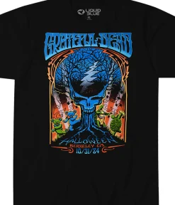 Clearance Halloween Dead Black Athletic T-Shirt Athletic T-Shirt | Halloween