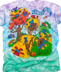 Clearance Hayride 93 Rise & Fall Tour Tie-Dye T-Shirt T-Shirt | Halloween