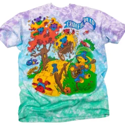 Clearance Hayride 93 Rise & Fall Tour Tie-Dye T-Shirt T-Shirt | Halloween