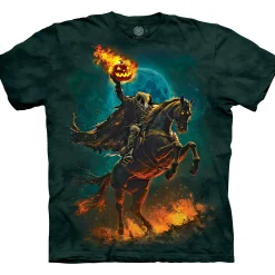 Hot Headless Horseman Classic Cotton T-Shirt T-Shirt | Halloween