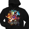 Discount Hendrix Angel Zipper Hoodie Black Hoodie | Jimi Hendrix