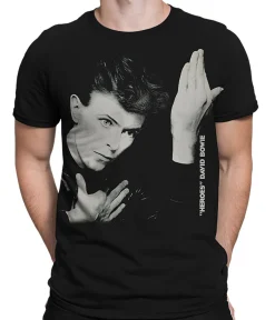 Hot Heroes Black Athletic T-Shirt Athletic T-Shirt | David Bowie
