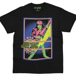 Online High Voltage Blacklight Black T-Shirt T-Shirt | Blacklight