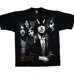 Discount Highway Group Black T-Shirt T-Shirt | Ac-Dc