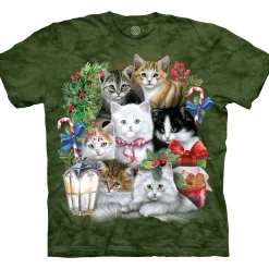 Hot Holiday Kittens Kids' T-Shirt Kids Youth | Christmas