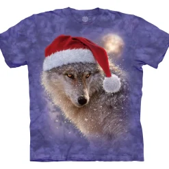 Clearance Holiday Wolf Kids' T-Shirt Kids Youth | Christmas
