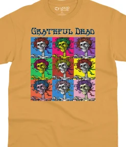 Sale Hollywood Bertha Gold T-Shirt T-Shirt | Grateful Dead