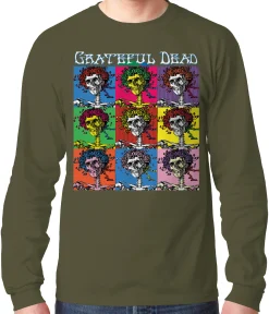 Fashion Hollywood Bertha Long Sleeve T-Shirt Long Sleeve | Grateful Dead