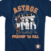 Hot Houston Astros Dressed to Kill Navy T-Shirt T-Shirt | Houston Astros