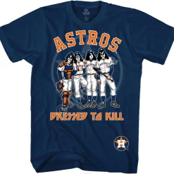Hot Houston Astros Dressed to Kill Navy T-Shirt T-Shirt | Houston Astros