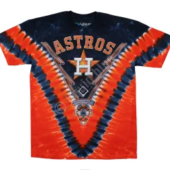 Sale Houston Astros V Tie-Dye T-Shirt T-Shirt | Houston Astros