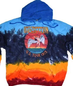 Clearance Icarus 1975 Tie-Dye Hoodie Hoodie | Led Zeppelin