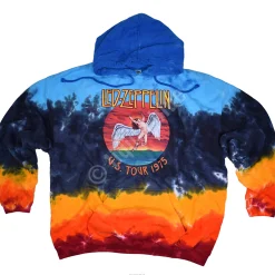 Clearance Icarus 1975 Tie-Dye Hoodie Hoodie | Led Zeppelin