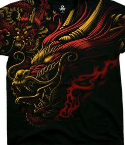 Outlet Imperial Power Black T-Shirt T-Shirt | Asian Art