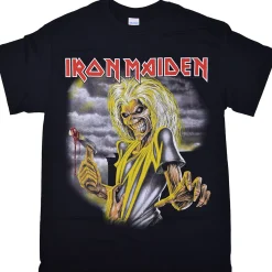 Best Iron Maiden Killers Black T-Shirt T-Shirt | Iron Maiden