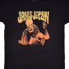 Best Janis Joplin Live Black Athletic T-Shirt Athletic T-Shirt | Janis Joplin
