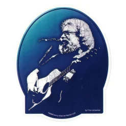 Discount Jerry Garcia Acoustic Sticker Jerry Garcia | Grateful Dead