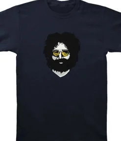 Clearance Jerry Garcia Creamery Navy T-Shirt T-Shirt | Jerry Garcia