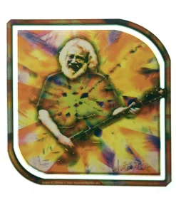 Best Jerry Garcia Facets Window Sticker Jerry Garcia | Grateful Dead
