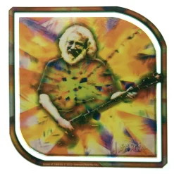 Best Jerry Garcia Facets Window Sticker Jerry Garcia | Grateful Dead