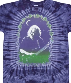 Fashion Jerry Garcia Roses Tie-Dye T-Shirt T-Shirt | Jerry Garcia