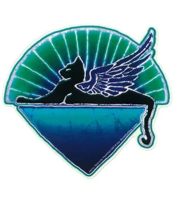 Clearance Jerry Garcia Winged Cat Sticker Jerry Garcia | Grateful Dead