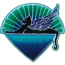 Clearance Jerry Garcia Winged Cat Sticker Jerry Garcia | Grateful Dead