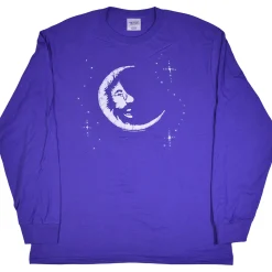 Best Jerry Moon Purple Long Sleeve T-Shirt Long Sleeve | Jerry Garcia