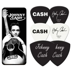 New Johnny Cash Guitar Picks and Tin Johnny Cash