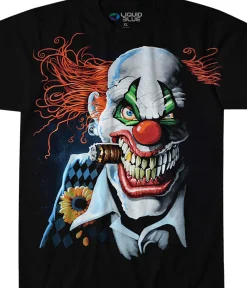 Best Joker Clown Black T-Shirt T-Shirt | Halloween
