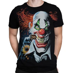Best Joker Clown Black T-Shirt T-Shirt | Halloween